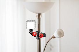 bosch nivelyras lazerinis - Lazerinio nivelyro laikiklis Bosch MM 2 - 4 nuotrauka