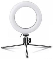 ziedinis sviestuvas - Platinet ring light PMRL6 Vlog LED Desktop 6" - 1 nuotrauka