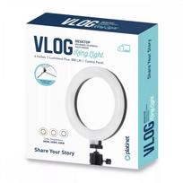 ziedinis sviestuvas - Platinet ring light PMRL6 Vlog LED Desktop 6" - 3 nuotrauka