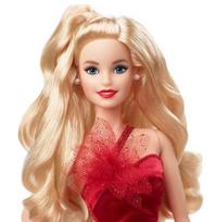 sukneles -  Barbie Holiday raudona suknele 2022 - 2 nuotrauka