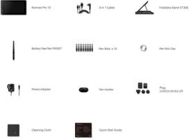 graphic tablet - HUION Kamvas Pro 13 - 8 nuotrauka