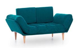 Kalune Design 3-sėdynė sofa-lova Nina Daybed - Petrol Žalias GR124