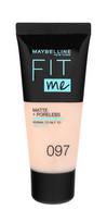 Maybelline Fit Me Matte Poreless makiažo pagrindas 097 Natural Porcelain 30ml