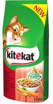 sausas kaciu maistas 12 kg - Kitekat su jautiena ir daržovėmis 12 kg - 3 nuotrauka