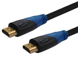 hdmi laidas 2m - Savio Cable HDMI / HDMI 2m Black - 1 nuotrauka