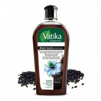vatika plaukams - Juodgrūdžių aliejus plaukams Dabur Vatika, 200 ml - 1 nuotrauka