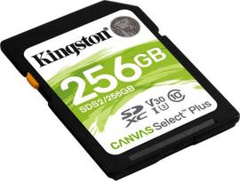 atminties kortele kingston 256gb - Kingston 256GB Canvas Select Plus SDXC UHS-I SDS2/ 256GB - 2 nuotrauka