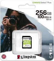 atminties kortele kingston 256gb - Kingston 256GB Canvas Select Plus SDXC UHS-I SDS2/ 256GB - 3 nuotrauka