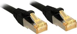 cat7 kabelis - Lindy Patchkabel Cat6A S/FTP LSOH Cat7 Rohkabel schw. 30m - 1 nuotrauka