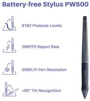 graphic tablet - Huion HS611 - 6 nuotrauka