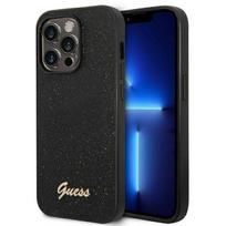 Guess "PC/ TPU Glitter Flakes Metal Logo Case iPhone 14 Pro (GUHCP14LHGGSHK)"