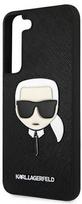 telefono deklas karl lagerfeld - Karl Lagerfeld "KLHCS22MSAKHBK PU Saffiano Karl Head Case Galaxy S22 Plus" Black - 1 nuotrauka