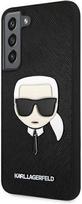 telefono deklas karl lagerfeld - Karl Lagerfeld "KLHCS22MSAKHBK PU Saffiano Karl Head Case Galaxy S22 Plus" Black - 3 nuotrauka