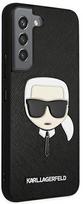 telefono deklas karl lagerfeld - Karl Lagerfeld "KLHCS22MSAKHBK PU Saffiano Karl Head Case Galaxy S22 Plus" Black - 5 nuotrauka