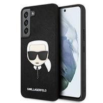 telefono deklas karl lagerfeld - Karl Lagerfeld "KLHCS22MSAKHBK PU Saffiano Karl Head Case Galaxy S22 Plus" Black - 7 nuotrauka