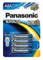 alkaline battery aaa - Panasonic Evolta LR03 Alkaline Battery AAA x 4 - 2 nuotrauka