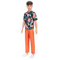 barbie ken - BARBIE Kenas spalvingais marškiniais, HBV24 - 3 nuotrauka
