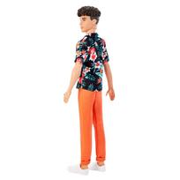 barbie ken - BARBIE Kenas spalvingais marškiniais, HBV24 - 4 nuotrauka