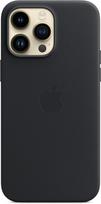 iphone 14 pro deklas odinis - Apple "Leather Case with MagSafe iPhone 14 Pro Max (MPPM3ZM/ A)" Midnight - 2 nuotrauka