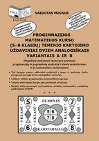Progimnazijos matematikos kurso (5-8 klasių) teminio kartojimo uždaviniai dviem analogiškais variantais Air B