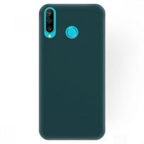 Rubber TPU Huawei P30 Lite tamsiai žalias