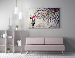 drobe tapybai - Foto paveikslas Wallity WY51 966BRS1202, 700 mm x 500 mm - 2 nuotrauka