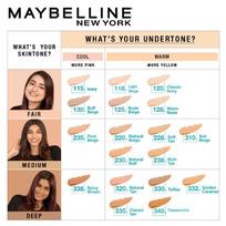 pudra maybelline - Maybelline Fit Me Matte & Poreless makiažo pagrindas - 100 Warm Ivory - 3 nuotrauka