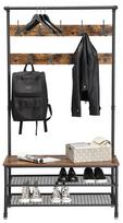 shoe rack - Songmics Coat Rack With Shoe Bench 100x41.5x182cm - 3 nuotrauka