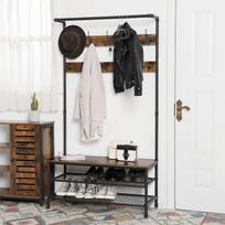 shoe rack - Songmics Coat Rack With Shoe Bench 100x41.5x182cm - 5 nuotrauka