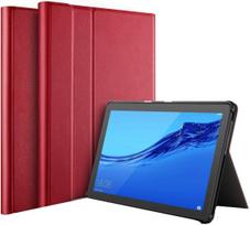 Dėklas Folio Cover Samsung X200/X205 Tab A8 10.5 2021 raudonas
