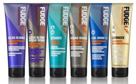 plauku tonuojantis sampunas - Fudge Clean Skirtas šviesiems plaukams Damage Rewind Violet-Toning Atkuriamasis, spalvą tonuojantis kondicionierius, 250ml - 3 nuotrauka