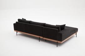 Pirkti Kampinė sofa Hanah Home Liva, ruda/antracito, kairinė, 76 x 227 x 94 cm - Photo 2