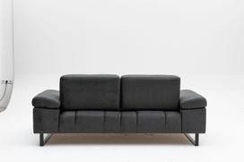 dviviete sofa lov - Sofa Hanah Home Mustang 2-Seat Sofa, antracito, 199 x 99 x 83 cm - 4 nuotrauka