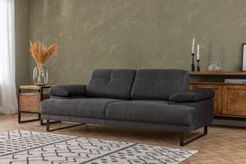dviviete sofa lov - Sofa Hanah Home Mustang 2-Seat Sofa, antracito, 199 x 99 x 83 cm - 11 nuotrauka