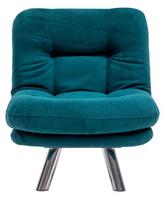 fotelis hanah - Sofa-lova Hanah Home Misa Small Solo 1-Seat, žalia, 52 x 70 x 40 cm - 2 nuotrauka