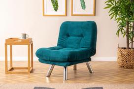 fotelis hanah - Sofa-lova Hanah Home Misa Small Solo 1-Seat, žalia, 52 x 70 x 40 cm - 8 nuotrauka