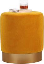 Pufas Hanah Home Memfis Mustard, geltonas, 40 cm x 40 cm x 45 cm