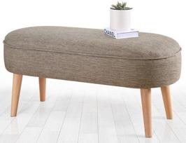Pufas Hanah Home Lednok, šviesiai ruda, 40 cm x 100 cm x 47 cm