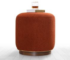 raudonos plyteles - Pufas Hanah Home Zeone 209FLF1145, raudonas, 42 cm x 42 cm x 43 cm - 2 nuotrauka