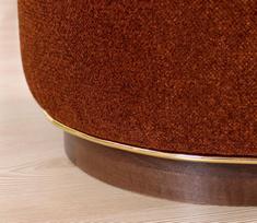 raudonos plyteles - Pufas Hanah Home Zeone 209FLF1145, raudonas, 42 cm x 42 cm x 43 cm - 7 nuotrauka