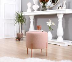 Pirkti Pufas Hanah Home Copper 44, rožinis/vario, 40 cm x 40 cm x 42 cm - Photo 4