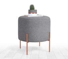 Pirkti Pufas Hanah Home Copper 51, pilkas/vario, 40 cm x 40 cm x 42 cm - Photo 2