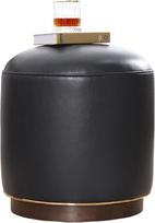 Pufas Hanah Home Milotte Anthracite, tamsiai pilka, 42 cm x 42 cm x 43 cm