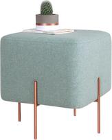 Pufas Hanah Home Copper 54 Sea Green, šviesiai žalia, 40 cm x 40 cm x 42 cm