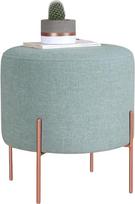 Pufas Hanah Home Copper 43 Sea Green, šviesiai žalia, 40 cm x 40 cm x 42 cm