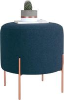 Pufas Hanah Home Copper 50 Navy Blue, tamsiai mėlyna, 40 cm x 40 cm x 42 cm