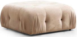 Pufas Hanah Home Bubble, kreminės spalvos, 95 cm x 95 cm x 45 cm