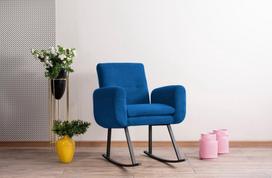 Supamasis krėslas Hanah Home Kono, žalias, 86 cm x 52 cm x 99 cm