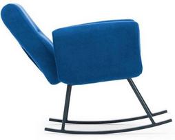fotelis hanah - Supamasis krėslas Hanah Home Kono, žalias, 86 cm x 52 cm x 99 cm - 4 nuotrauka