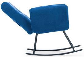 fotelis hanah - Supamasis krėslas Hanah Home Kono, žalias, 86 cm x 52 cm x 99 cm - 5 nuotrauka